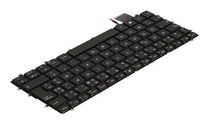 0K2NCP FRENCH Backlit Keyboard BLACK