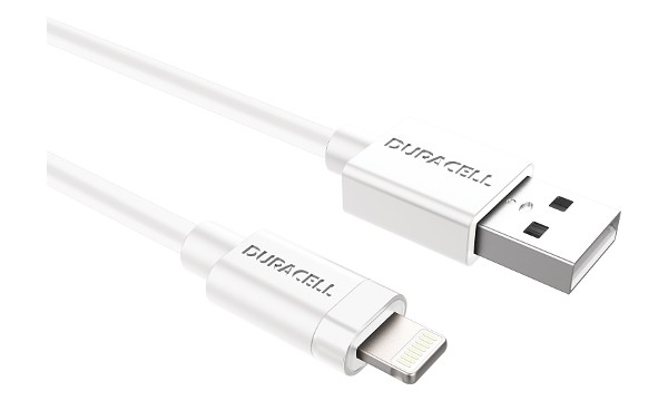 Duracell 2m USB-A ja Lightning-kaapeli