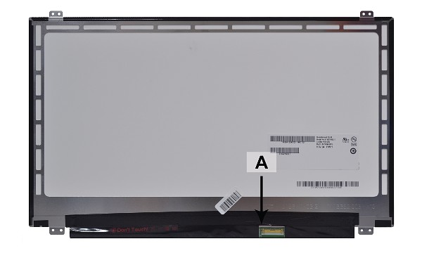 EliteBook 850 G2 15.6" WXGA 1366x768 HD LED kiiltävä 6"