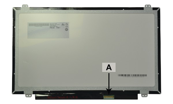 Notebook 14-AM013NF 14.0" 1366x768 WXGA HD LED kiiltävä
