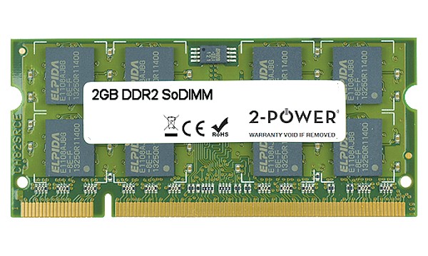 G62-457TX 2GB DDR2 800MHz SoDIMM