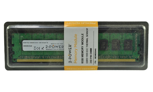 ProLiant ML310e Gen8 v2 Performance 8GB DDR3 1333MHz ECC + TS DIMM