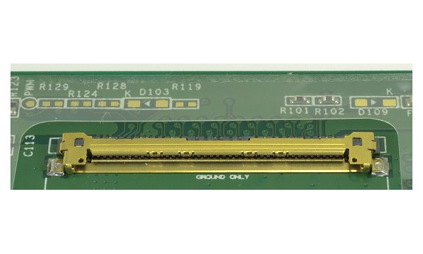 K70IJ-TY104V 17.3" HD+ 1600x900 LED kiiltävä Connector A