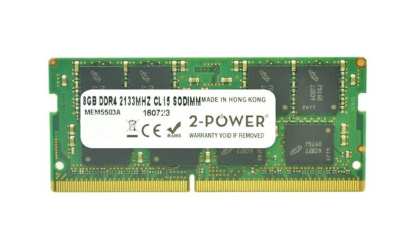 17-x115ng 8 Gt DDR4 2133 MHz CL15 SoDIMM