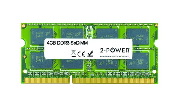 XPS 14 (L401X) 4GB MultiSpeed 1066/1333/1600 MHz SoDiMM
