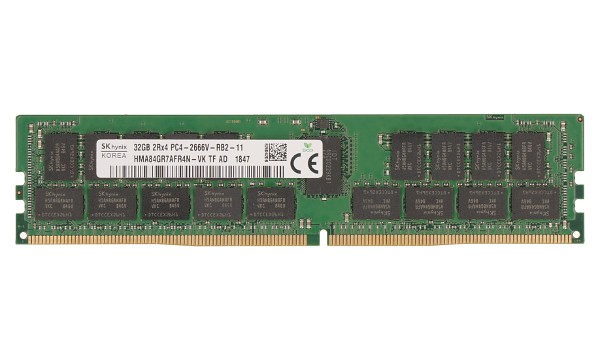 ProLiant DL325 Gen10 32GB 2Rx4 2666MHz ECC Reg RDIMM CL19