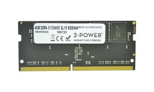 4 Gt DDR4 2133 MHz CL15 SODIMM