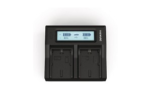 CCD-TRV900 Duracell LED Dual DSLR Battery Charger