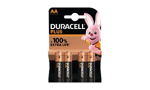 Duracell Plus Power AA 4 kpl