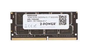 KCP424SD8/16 16 Gt DDR4 2400 MHz CL17 SODIMM