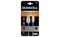 Duracell 1m USB-A ja Lightning-kaapeli